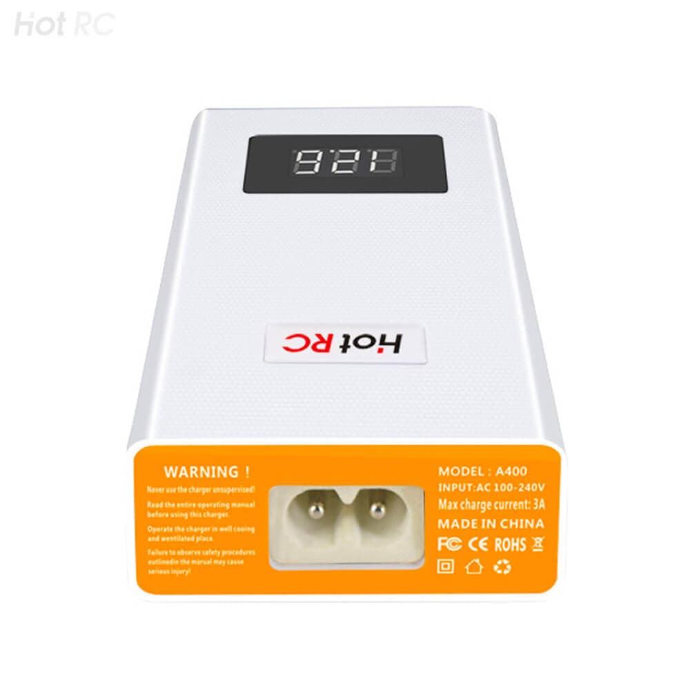 HotRC A400 40W 3-4S LiPo Acculader for fpv drones 2