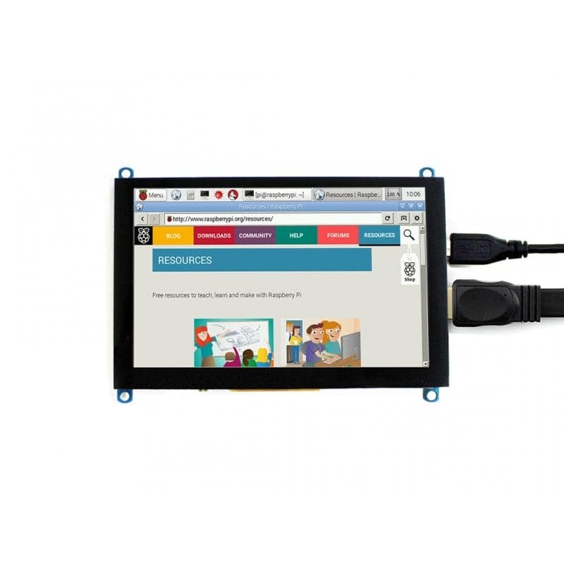 5inch HDMI Capacitive Touch Screen LCD (800x480) for fpv drones 15