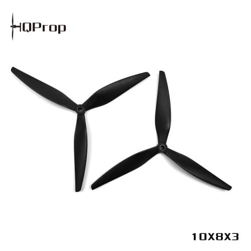 HQ MacroQuad Prop 10X8X3 Glass Fiber Reinforced Nylon 1CW+ 1CW