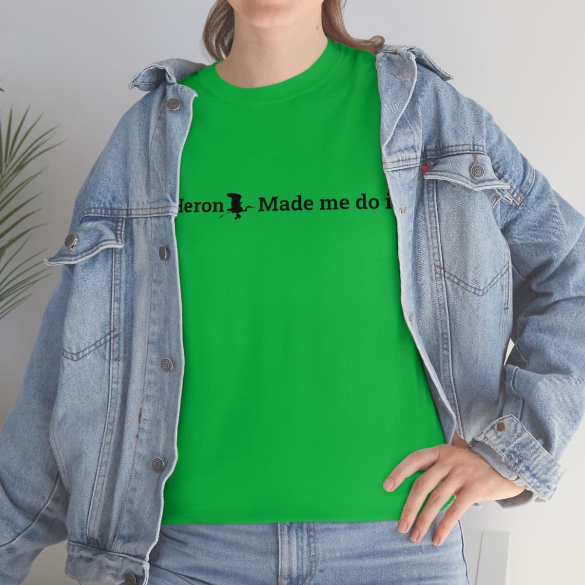 Ken Heron Made Me Do It! T-Shirt - Black Logo for fpv drones 229