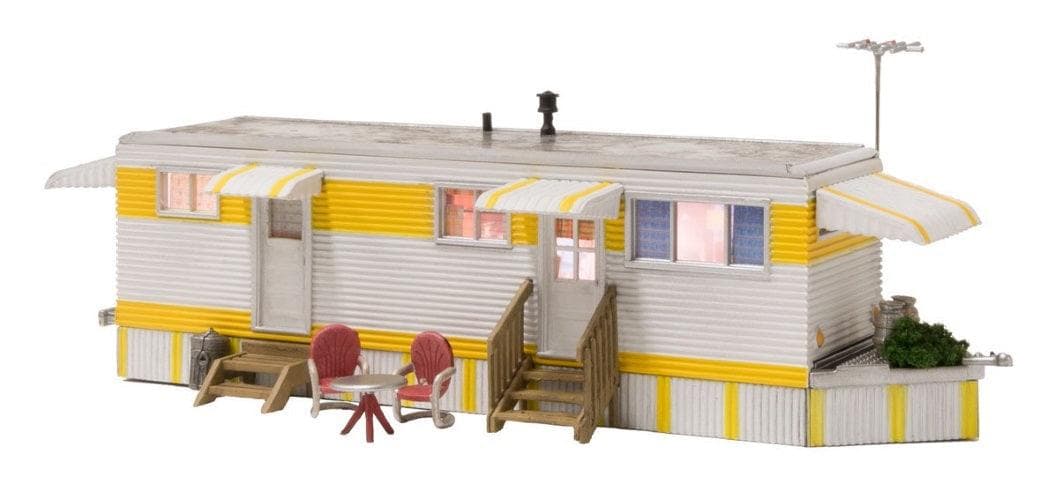 Woodland Scenics BR5863 O Scale Sunny Days Trailer Built-&-Ready Structure for fpv drones