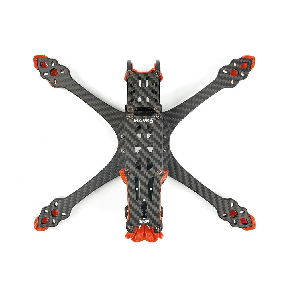 GEPRC GEP-MK5 Pro O3 FPV Drone Frame Kit - Coral Orange for fpv drones 1