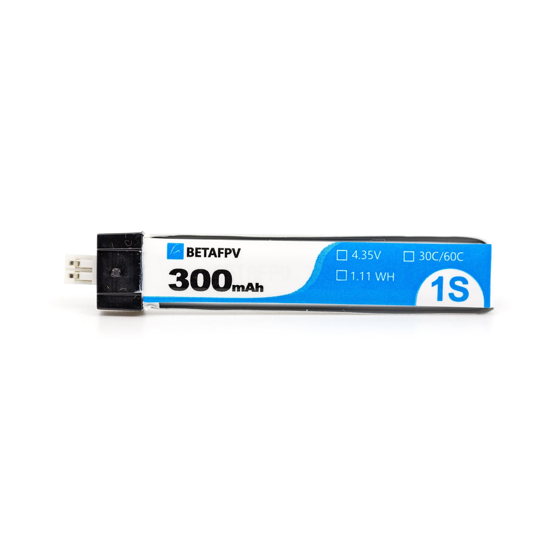 BetaFPV 300mAh 1S 30C PH2 HV Lipo Battery (1pc) [DG] for fpv drones