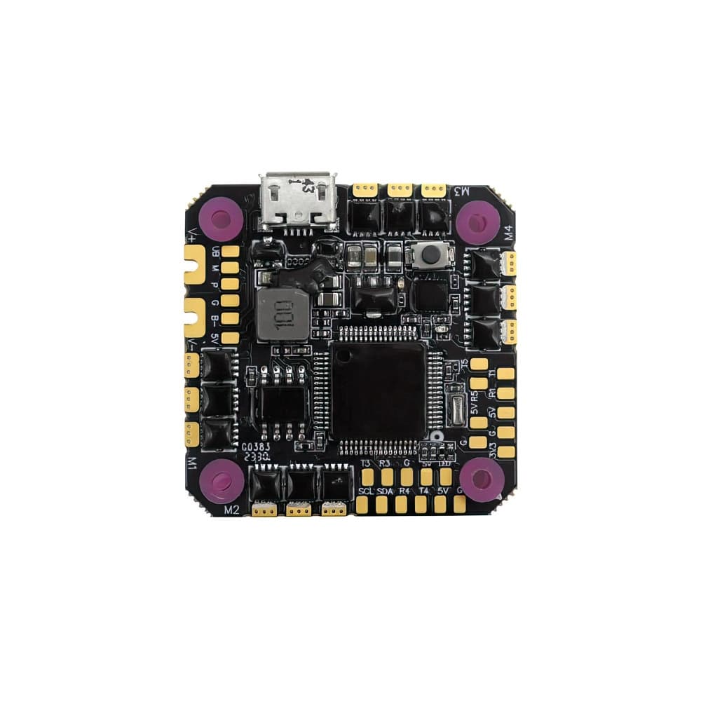Flycolor Raptor AIO - F7 FC + 45A 3-6S BLHeli_S 4-in-1 ESC - 4 for fpv drones 1