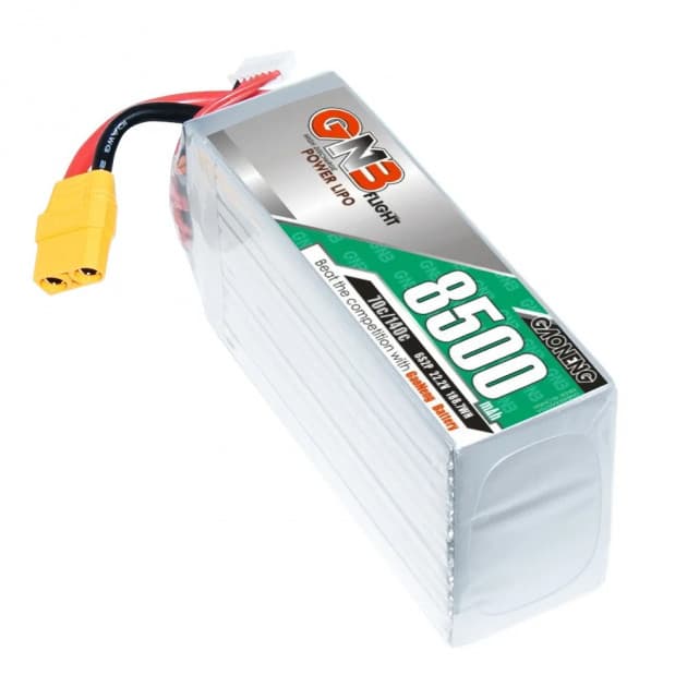 GNB 8500mAh 6S 70C (XT90) Lipo battery for fpv drones 3