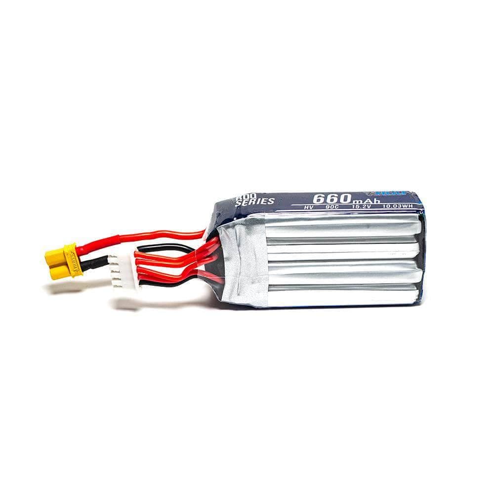 RDQ Series 15.2V 4S 660mAh 90C LiHV Battery - XT30 for fpv drones 2