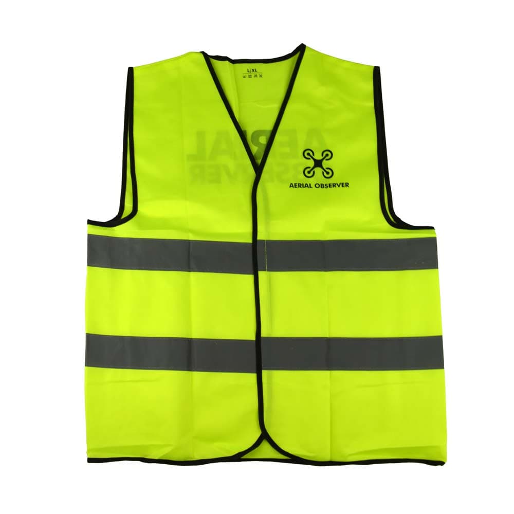 Veiligheidshesje - Aerial Observer - GEEL - Maat S/M for fpv drones 2