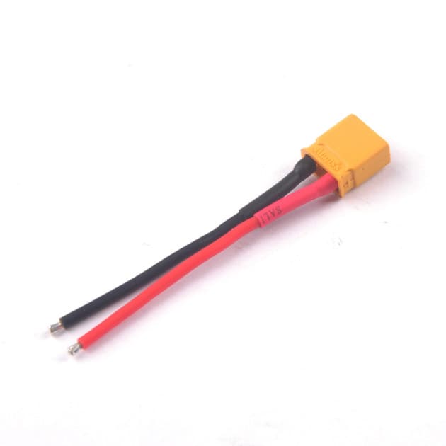 Amass XT30 male connector with cable for fpv drones 2