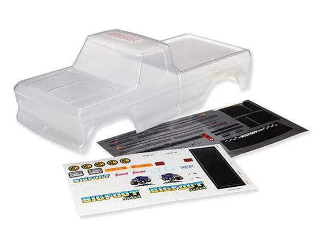 Traxxas TRA3660 "Bigfoot No.1" Monster Truck Body (Clear) for fpv drones