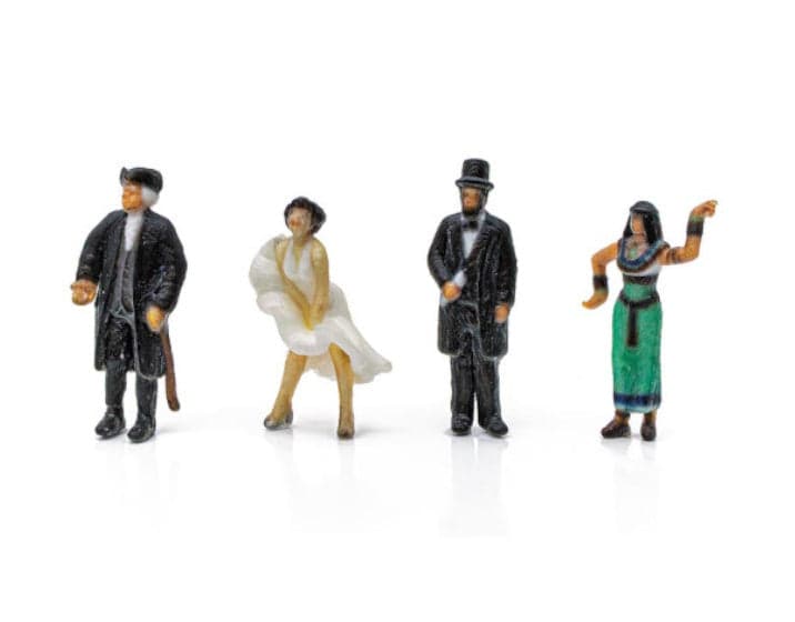 Woodland Scenics A2871 Find Me Figures Historical Figures - N Scale (4-PACK) for fpv drones