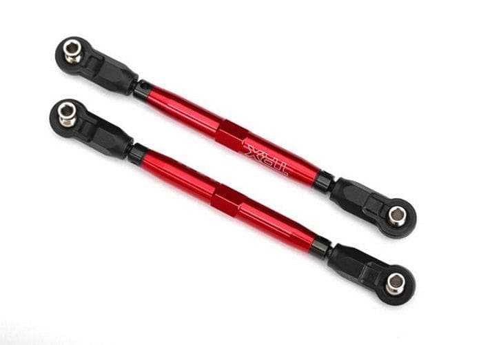 Traxxas 8547R Toe Link Front (Tubes Red-Anodized 7075-T6 Aluminum) (102mm) UDR for fpv drones