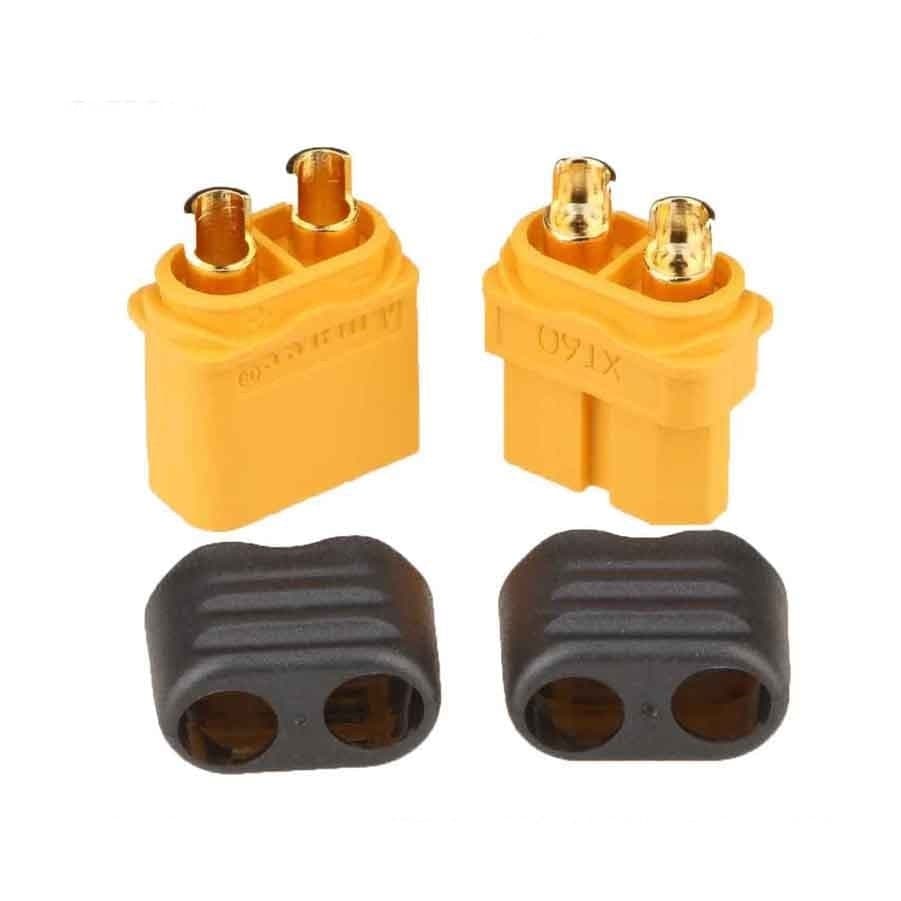 XT60 H Connectors with end caps for fpv drones