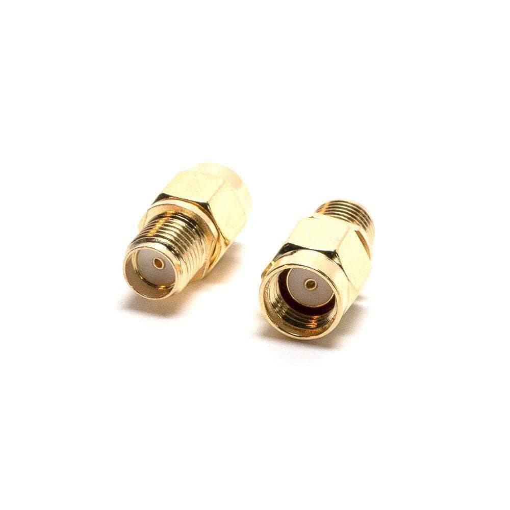 SMA Female to RP-SMA Male Adapter 2 Pack for fpv drones