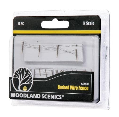 Woodland Scenics A2990 N Scale Barbed Wire Fence for fpv drones