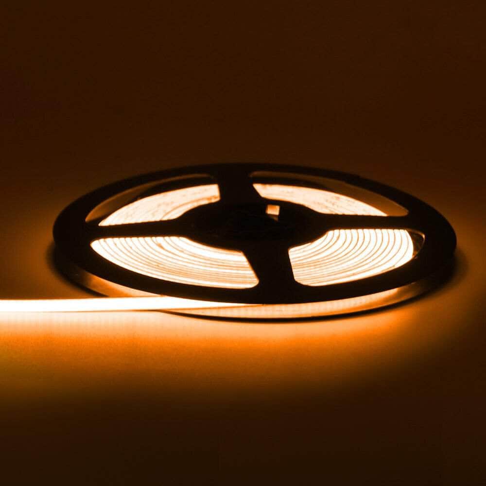 WREKD 24V COB LED 4mm Wide Flexible Strip w/ 480LEDs/M - 39" Strip - Choose Color for fpv drones 9