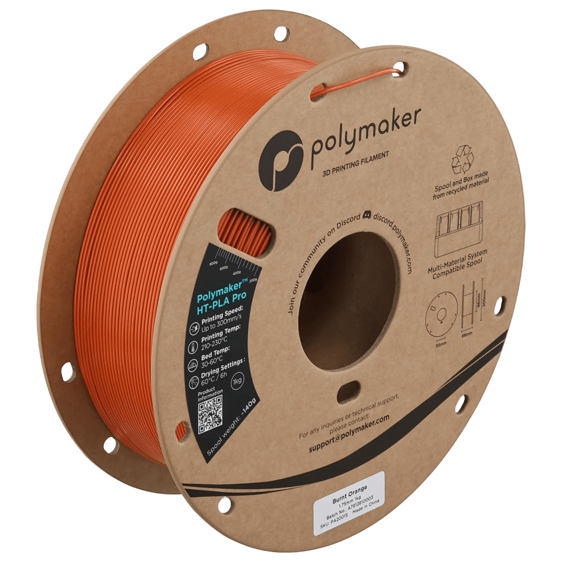 Polymaker HT-PLA Pro 1.75mm Filament 1kg for fpv drones 10