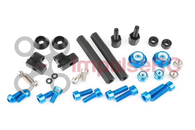 ImpulseRC Alien 5" & 6" Fastener Spares Kit - BLUE for fpv drones