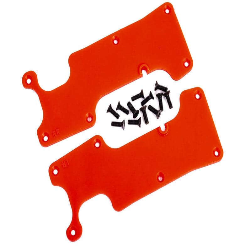 Traxxas 9634R Sledge Red Rear Left/Right Suspension Arm Covers for fpv drones