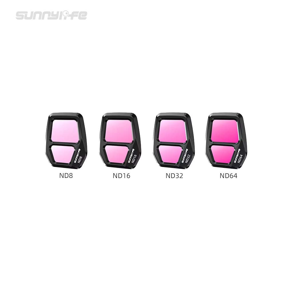 Sunnylife ND Filter Set 6-pack (MCUW+CPL+ND8/16/32/64) voor DJI Air 3S for fpv drones 1
