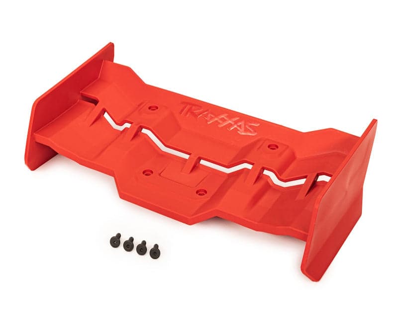 Traxxas 7821R (Red) XRT Wing / 4x12mm FCS (4) for fpv drones