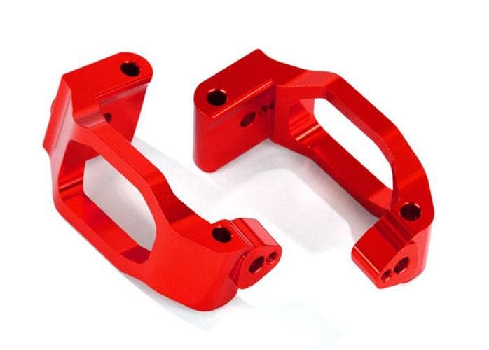 Traxxas 8932R Caster Blocks (C-Hubs) 6061-T6 Aluminum (Red-Anodized) Maxx for fpv drones