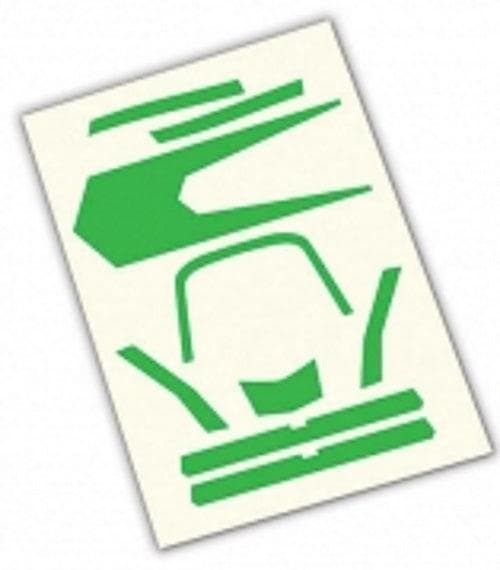 Traxxas 7983 Decals High Visibility Green Aton for fpv drones