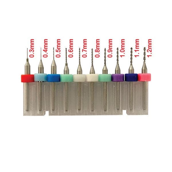 TUNGSTEN MICRO DRILL BITS 0.3MM - 1.2MM for fpv drones 1