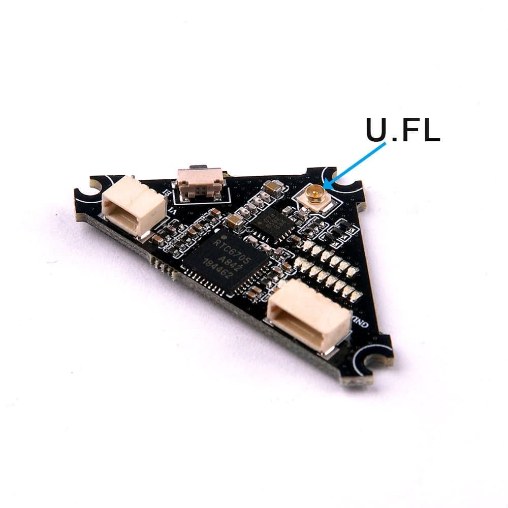 Happymodel Whoop VTX 5.8GHz 40ch 25mw~200mw switchable VTX with Smart Audio for fpv drones 5