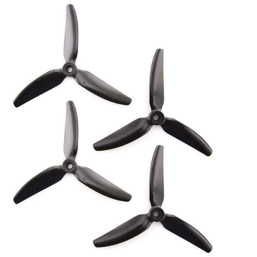 HQ Prop 5x4.3x3 V1S Tri-Blade 5" Prop 4 Pack - Choose Your Color for fpv drones 1