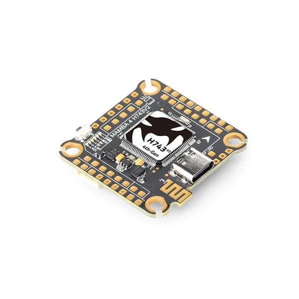 Diatone MAMBA MK4 H743 V2 + F65A 65A 3-6S 128K BLHeli_32 Flight Controller/ESC Stack - 30x30mm for fpv drones 4