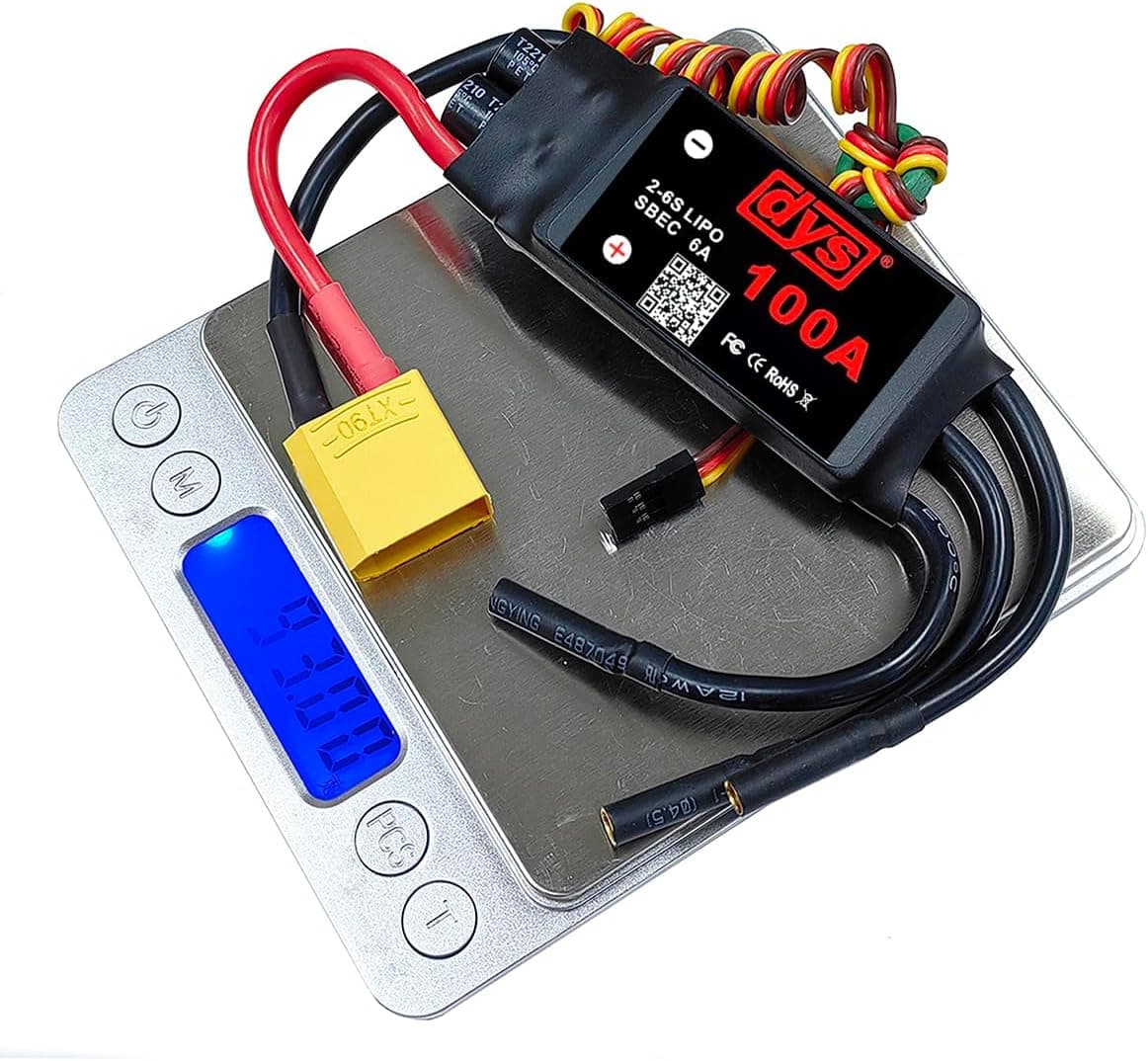 DYS 100A 2-6S Brushless ESC With 5V/6A BEC For RC fixed-wing Aircraft for fpv drones 7