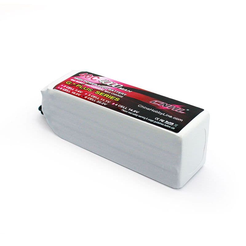CNHL 4000mAh 22.2V 6S 40C Lipo Battery XT90 [DG] for fpv drones 1