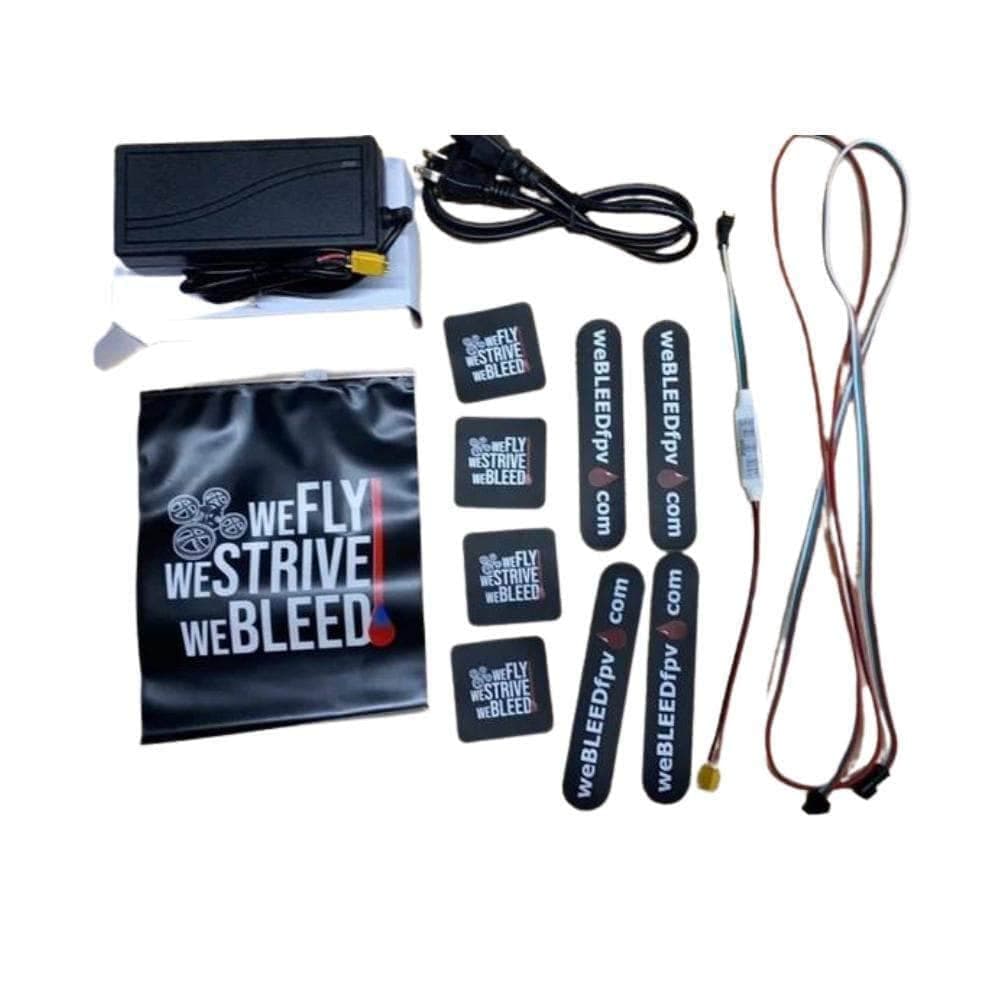 weBLEEDfpv Ultimate LED Cube System for fpv drones 1