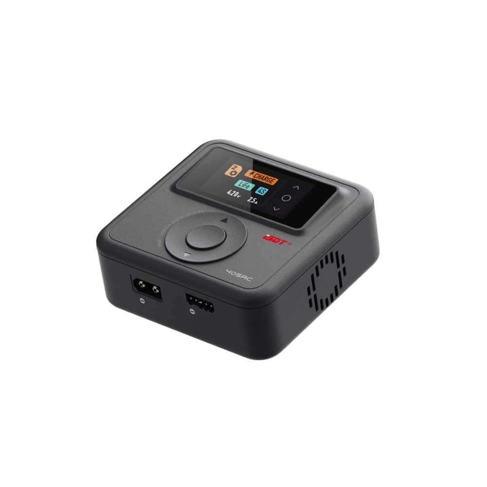 iSDT 405AC 60W 5A 1-4S AC Smart Charger - XT60 - 5 - Black for fpv drones 3
