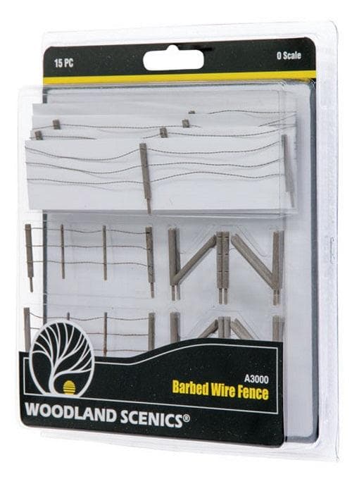 Woodland Scenics A3000 O Scale Barbed Wire Fence for fpv drones