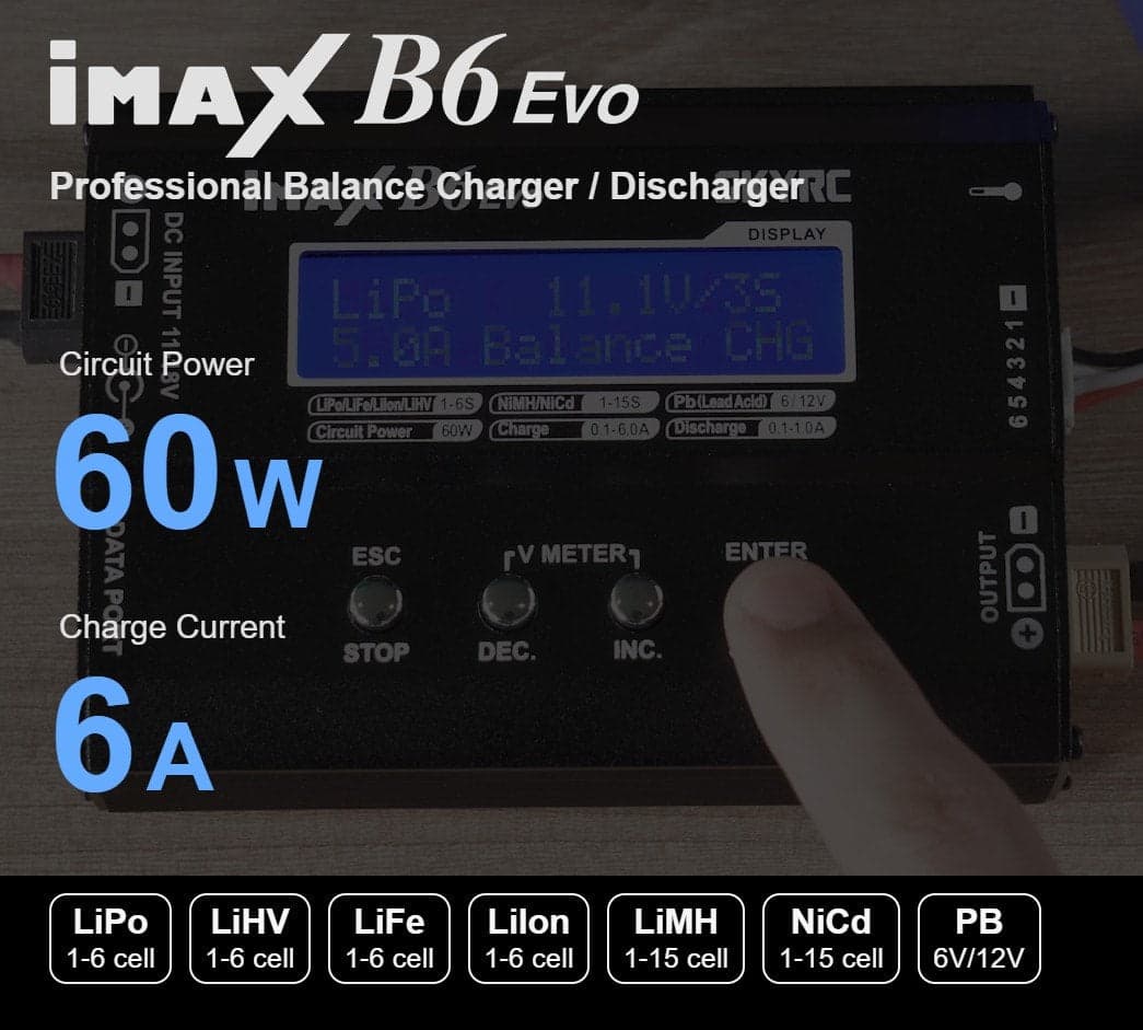 SkyRC iMax B6 Evo Charger for fpv drones 2