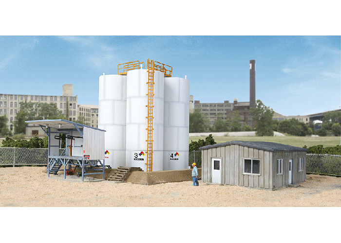 Walthers 933-4038 HO Scale Truck-Served Fuel Distributor Building Kit for fpv drones