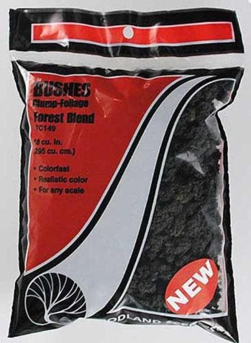 Woodland Scenics FC149 Bushes Clump Foliage Forest Blend Bag Train Scenery for fpv drones