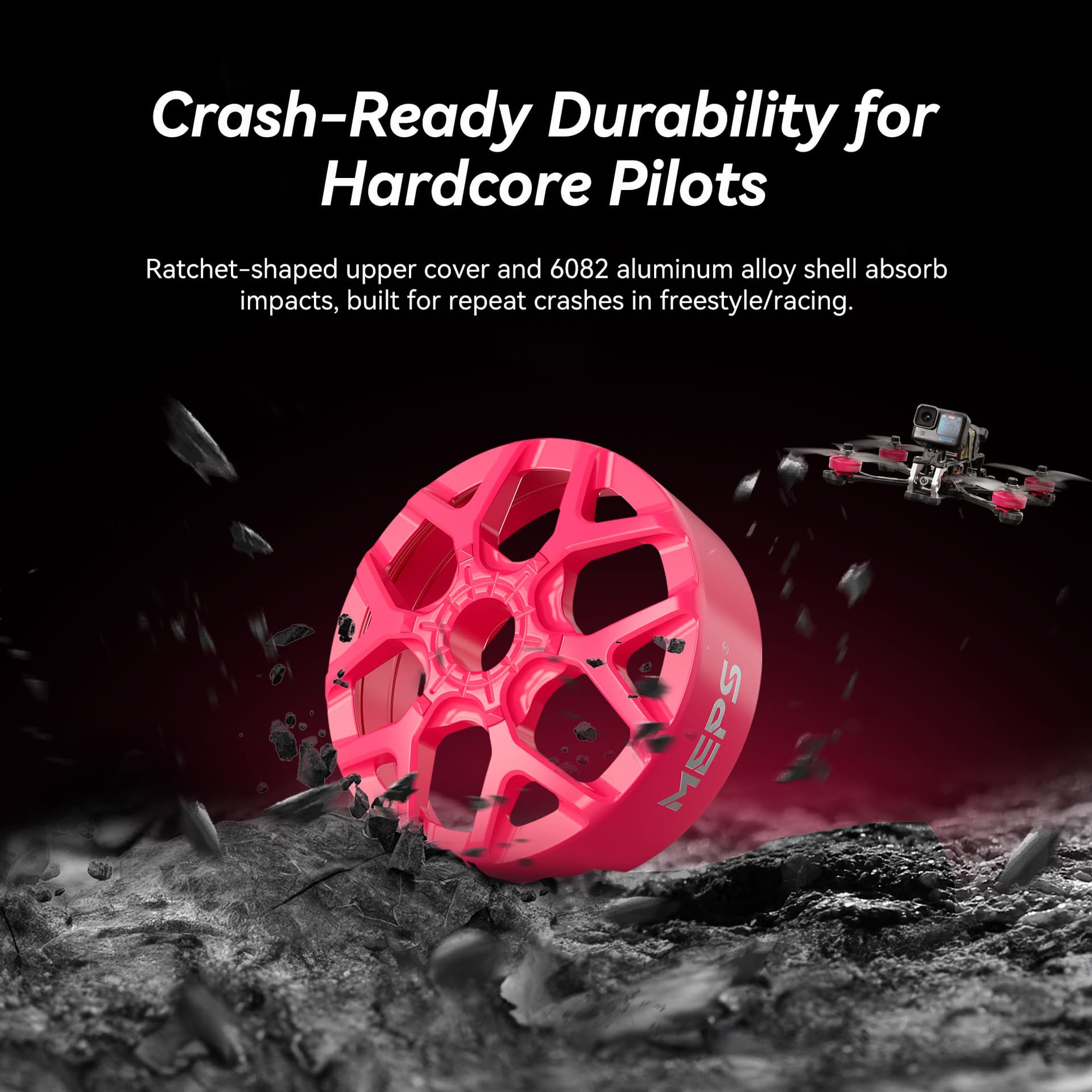 MEPS NEON 2207 5 inch FPV Drone Brushless Motors 1950KV/2050KV/2550KV for fpv drones 40