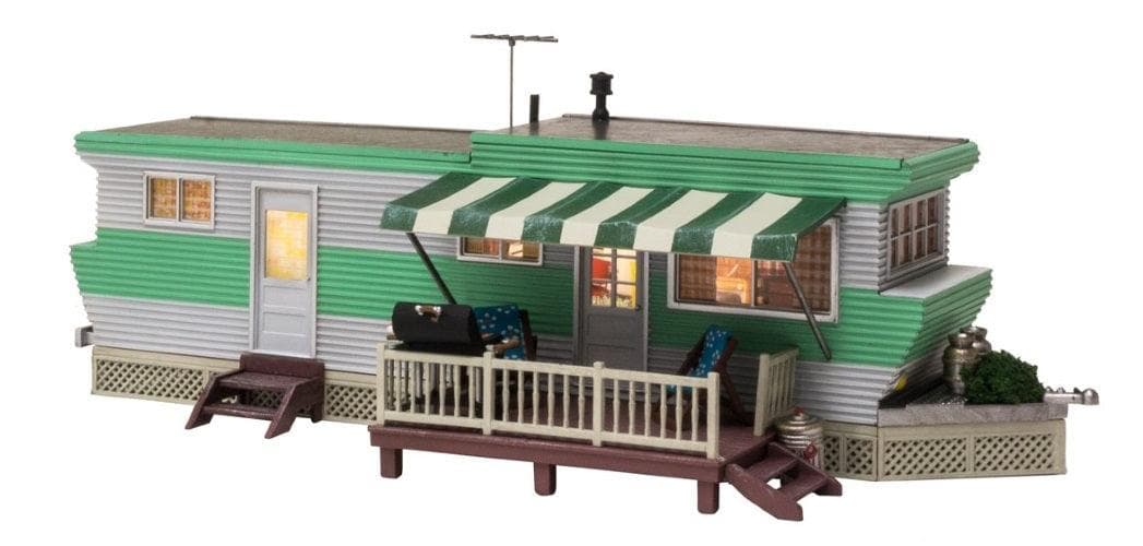 Woodland BR5861 O Scale Grillin' & Chillin' Trailer for fpv drones