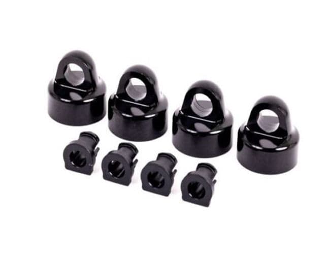 Traxxas 9664A GT Maxx Aluminum Shock Caps, Black for fpv drones