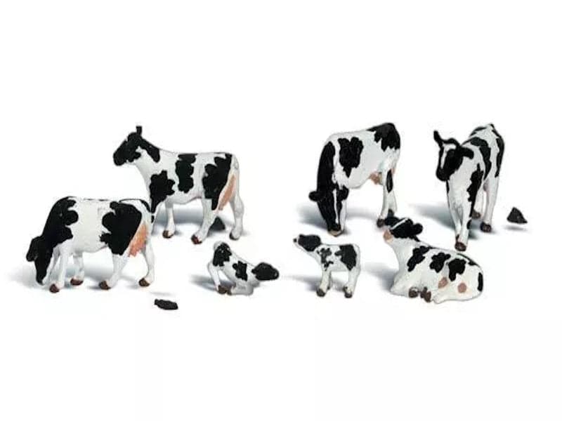 Woodland Scenics A2724 O Train Figures Holstein Cows for fpv drones