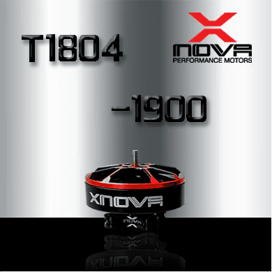 XNova T1804 FPV Racing Series Motor - 1900KV - 1Pc. for fpv drones