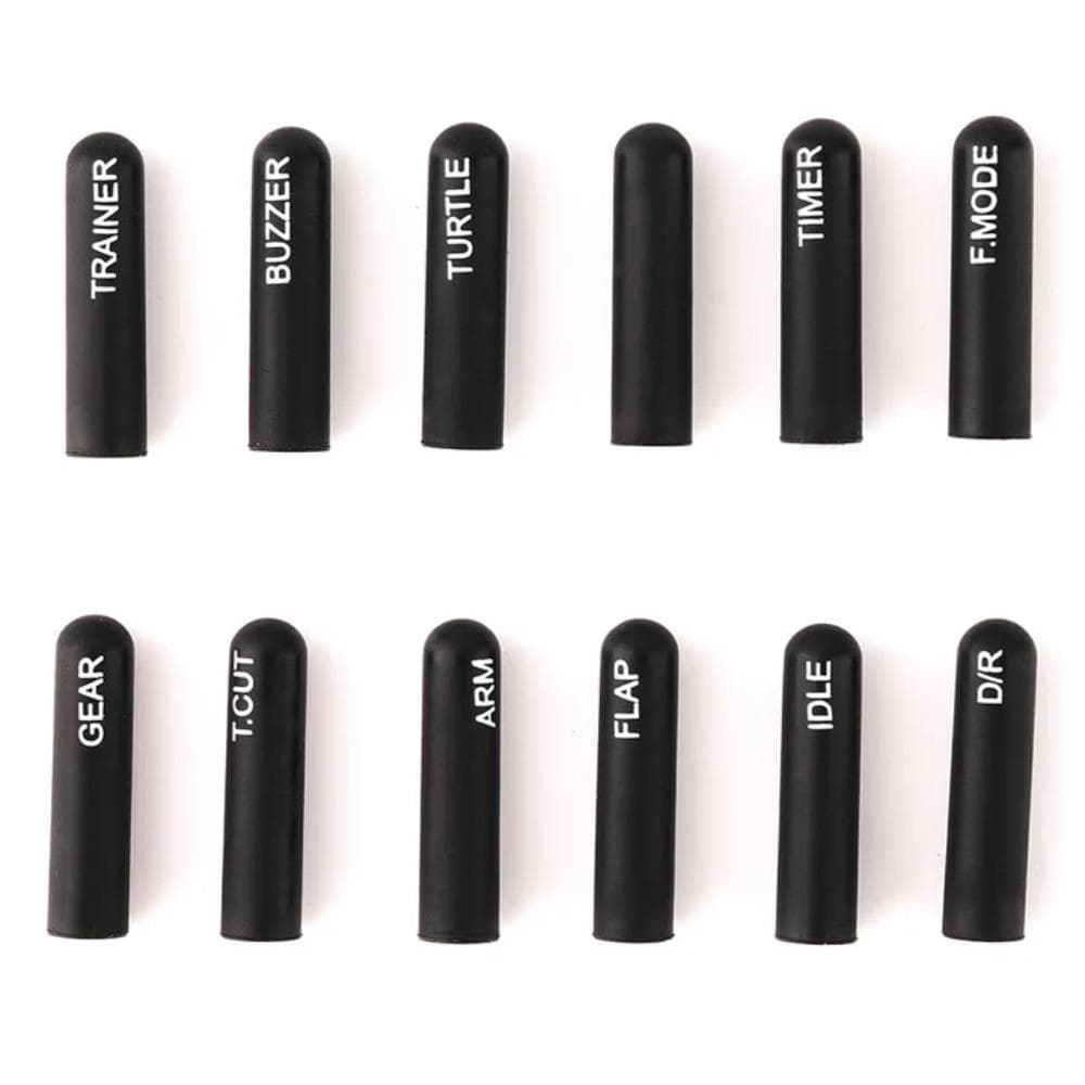 RadioMaster Labeled Silicon Switch Cover Set (Long) - Choose Color for fpv drones 1