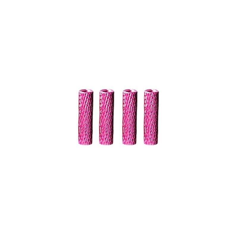 M3 Aluminium Standoffs (4 stuks) - GEKARTELD - 25mm - ROZE for fpv drones