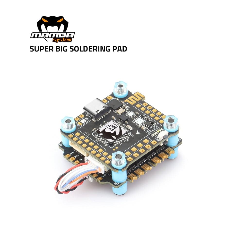 Diatone MAMBA MK4 F722 APP Flight Controller 65A 128K 3-6S ESC Stack - 30mm/M3 for fpv drones 2