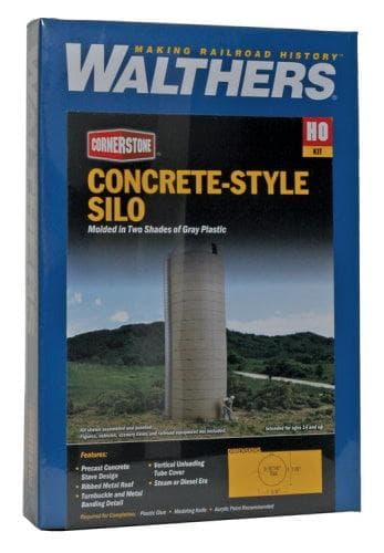 Walthers 933-3332 Concrete-Style Silo Model Kit for fpv drones