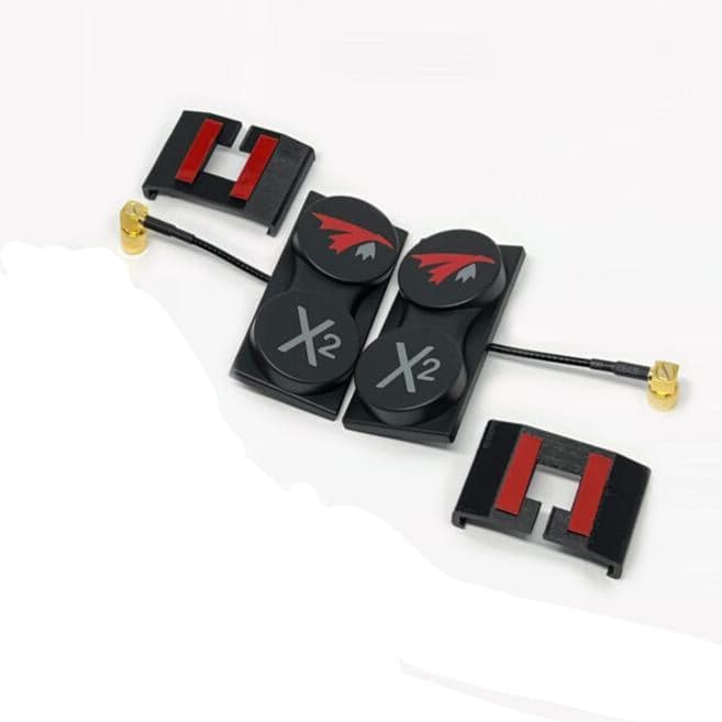 TrueRC X2-AIR MKII Antennas Patch Pair for HDZero Goggles (2pcs) - Choose Polarization for fpv drones