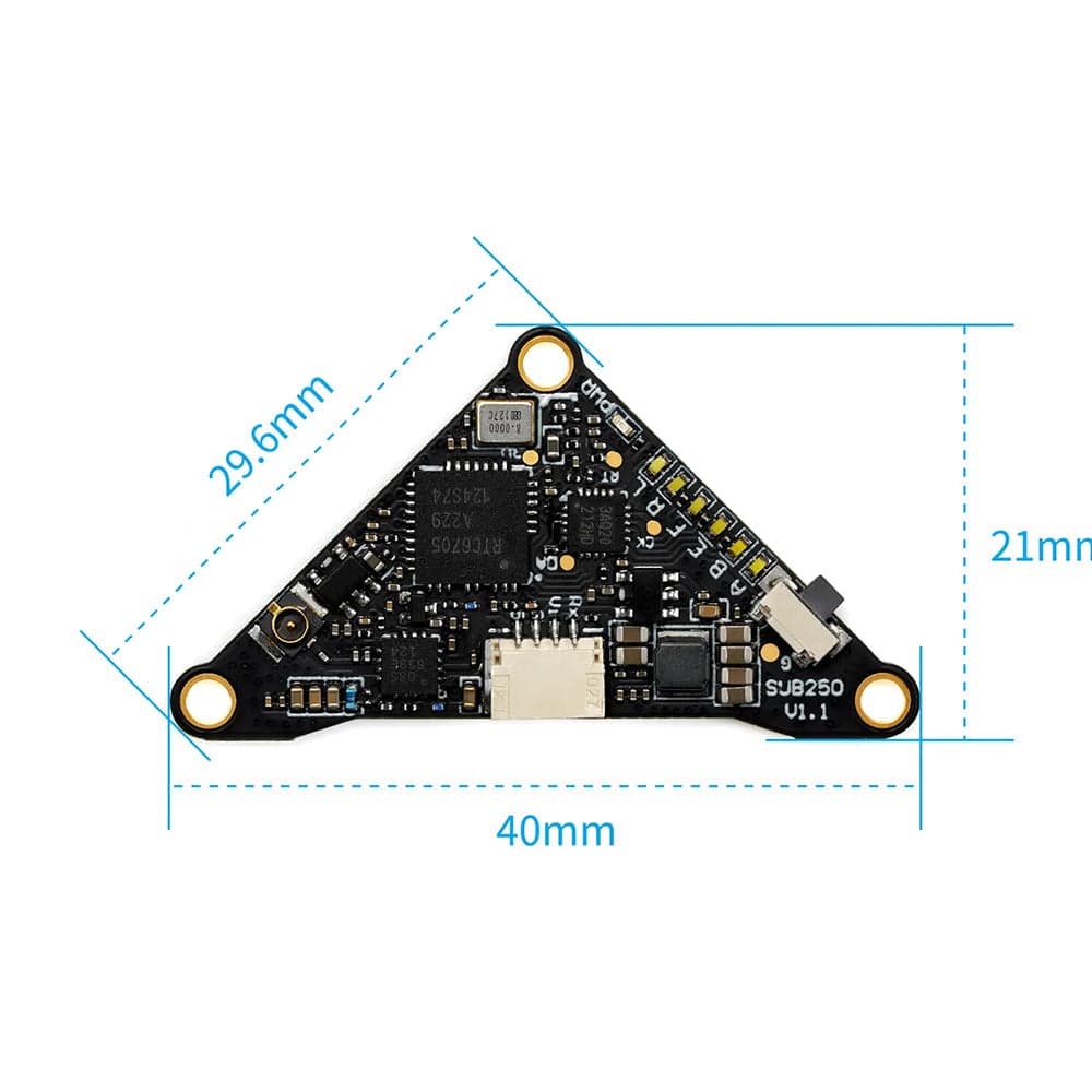 Sub250 Send T400 400mW Nano VTX - UFL for fpv drones 1