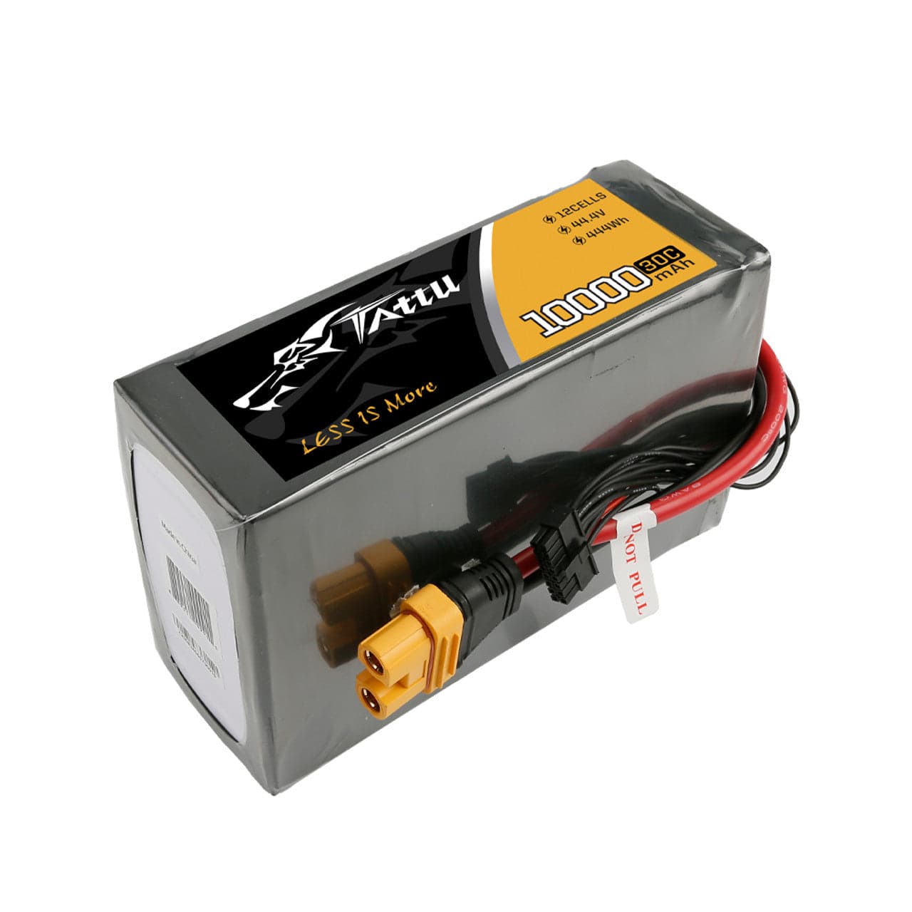 Tattu 10000mAh 44.4V 30C 12S  Lipo Battery Pack With AS150U Plug For UAV Drones for fpv drones 3
